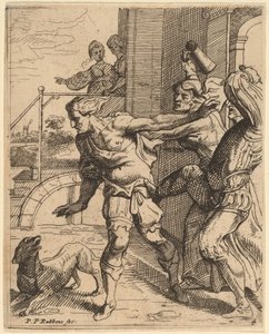 Tavernasta ajettu tuhlaajapoika tekijältä Theodoor van Thulden after Sir Peter Paul Rubens
