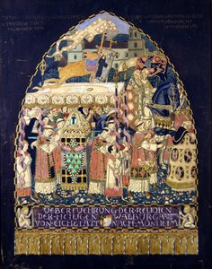 Valburga Kapelle (guassi paperille)