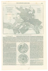 Richmond, Henricon piirikunta, Manchester ja Springhill, Chesterfield Co. tekijältä Theodor Ettling