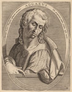 Aggaeus tekijältä Theodor Galle after Jan van der Straet