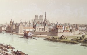 Ile de la Cite vuonna 1530