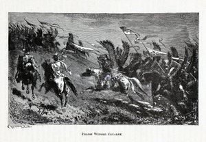 Puolan siivekäs ratsuväki, 1882 tekijältä Theodor Knesing