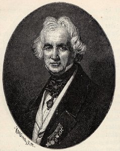 Kuvanveistäjä Christian Daniel Rauchin muotokuva 1777-1857. tekijältä Theodor Knesing