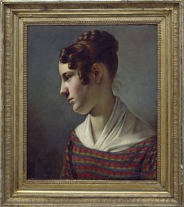 tytön muotokuva tekijältä Theodor Leopold Weller