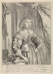 Anna Maria van Schurmanin muotokuva tekijältä Theodor Matham