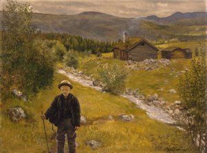 Hyvästi äiti tekijältä Theodor Kittelsen