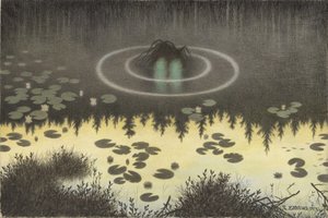 Water Sprite tekijältä Theodor Kittelsen