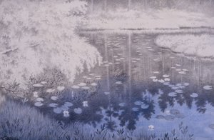 Svartebudalessa on lampi tekijältä Theodor Kittelsen