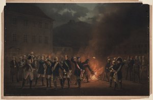 Soihtukulkue Heidelbergissä 30. tammikuuta 1857 1857 tekijältä Theodor Verhas