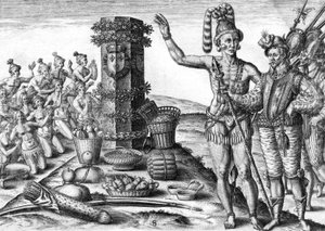 Floridan intiaanit tekijältä Theodor de Bry