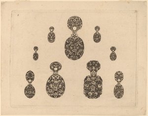 Koru Ornamentti tekijältä Theodor de Bry
