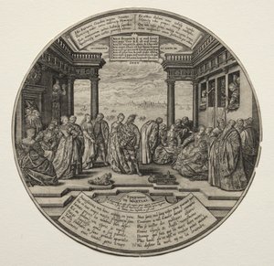 Venetsialainen pallo tekijältä Theodor de Bry