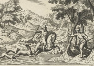 Hirven metsästys tekijältä Theodor van Merlen (II)