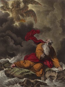Hesekiel ja kerubit (etsaus)
