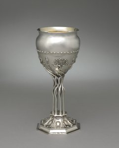 Maljakko, n. 1900 (hopea) tekijältä Theodore B. (firm of) Starr