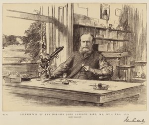 Päivän julkkikset, Sir John Lubbock, Baronet, kansanedustaja, DCL, FRS, LLD