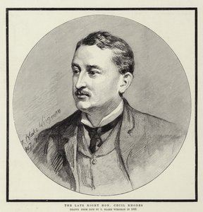 Edesmennyt kunnianarvoisa Cecil Rhodes tekijältä Theodore Blake Wirgman