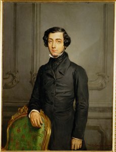 Alexis de Tocqueville, valtiomies (maalaus kankaalle) tekijältä Theodore Chasseriau