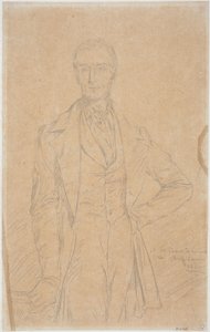 Alphonse de Lamartine tekijältä Théodore Chassériau