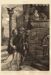 Othello-sarja: nro 1 (1. näytös, 1. kohtaus) tekijältä Théodore Chassériau