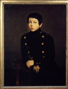 Muotokuva Ernest Chasseriausta (1823-1870) Brestin laivastokoulun oppilasta, taiteilijan veljestä Theodore Chasseriaun maalaus (1819-1856) 1836 Su. 0,92x0,73 m tekijältä Théodore Chassériau