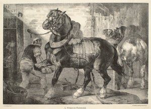 Ranskalainen kengitysseppä tekijältä Theodore Gericault