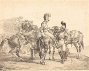 Rantavahtien juhla tekijältä Theodore Gericault