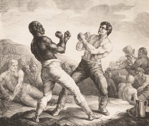Bokserit, 1818. tekijältä Theodore Gericault