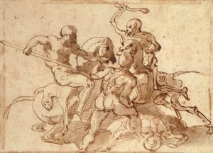 Taistele kuolemaa vastaan tekijältä Theodore Gericault