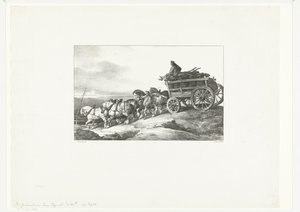 Hiilivaunu tekijältä Theodore Gericault