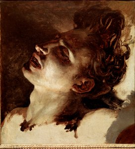 Kuolleen nuoren miehen pää Jean Louis Theodore Gericault