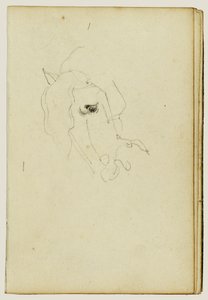 Hevosen pää tekijältä Theodore Gericault