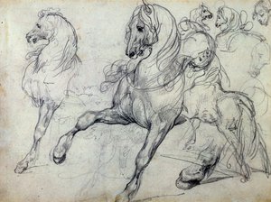 Hevoset tekijältä Theodore Gericault
