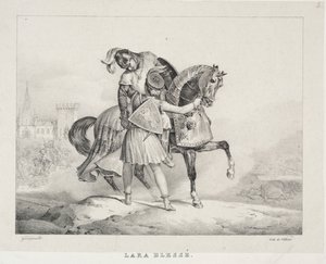 Lara loukkaantui. tekijältä Theodore Gericault