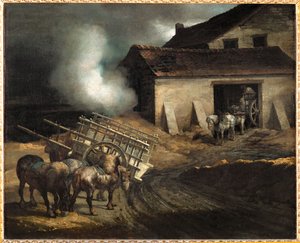 Le four a platre. Kipsi-uuni ... tekijältä Theodore Gericault