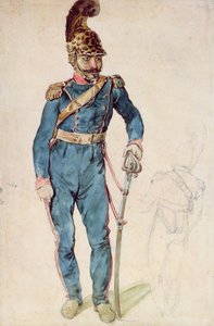 Mustapha, Gericaultin palvelija eversti Bron univormussa tekijältä Theodore Gericault