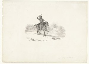 Tykistöupseeri tekijältä Theodore Gericault