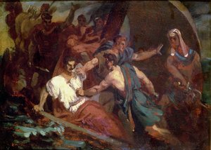 Kapina purjelaivalla tekijältä Theodore Gericault