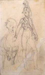Tutkimus lohikäärmeestä ja hänen hevosestaan tekijältä Theodore Gericault