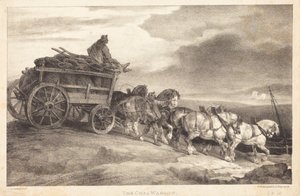 Hiilivaunu tekijältä Theodore Gericault