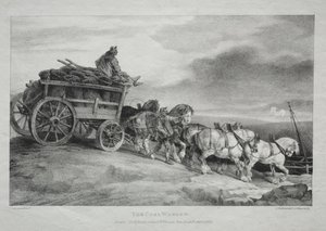 Hiilivaunu tekijältä Theodore Gericault