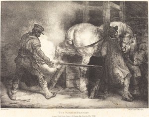 Flanderin Farrier tekijältä Theodore Gericault