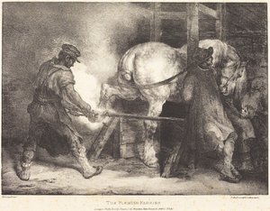 Flaamilainen kengittäjä tekijältä Theodore Gericault