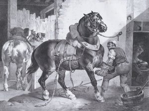 Ranskalainen seppä, 1822. tekijältä Theodore Gericault
