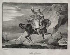 Giaour, 1820. tekijältä Theodore Gericault