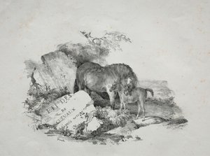 Tamma ja sen varsa tekijältä Theodore Gericault