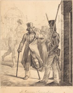 El sentinella suís al Louvrefinnish tekijältä Theodore Gericault