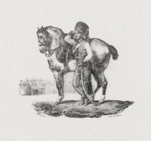 Hussaarien trumpetisti (Hussar Trumpeter) tekijältä Theodore Gericault