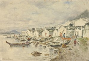 Ranch Native Village, Sitka, 1884.