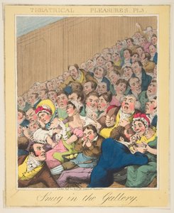 Teatteri nautintoja, Snug in the Gallery, Levy 3, ca. 1835.
